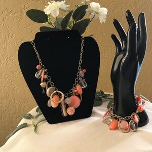 Premier Designs Dreamsicle Necklace & Bracelet